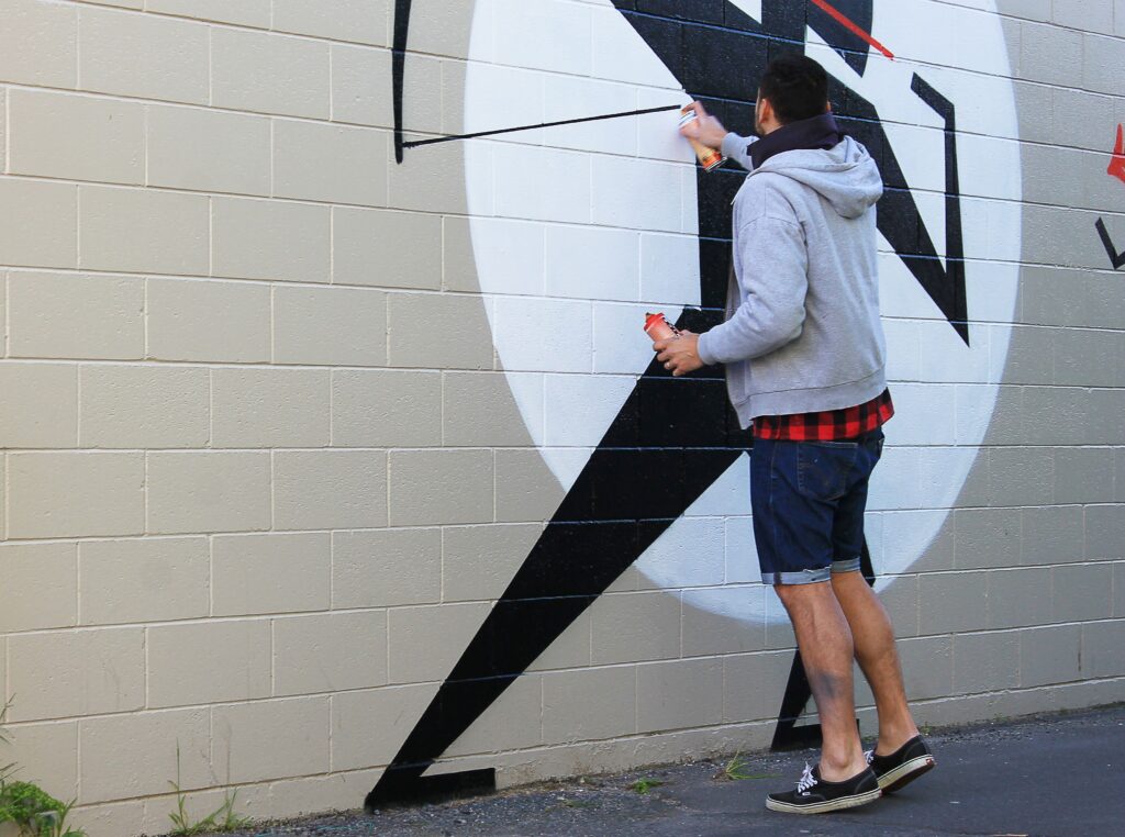 Taupo Street Art Festival Benjamin Work 2014 2