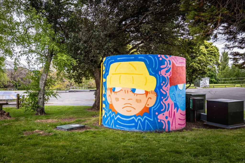 2025 Graffiato Murals That Green Olive 66 Small