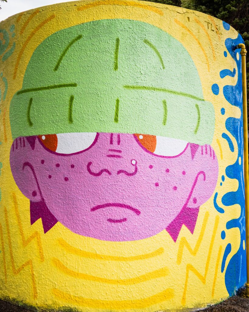 2025 Graffiato Murals That Green Olive 70 Small