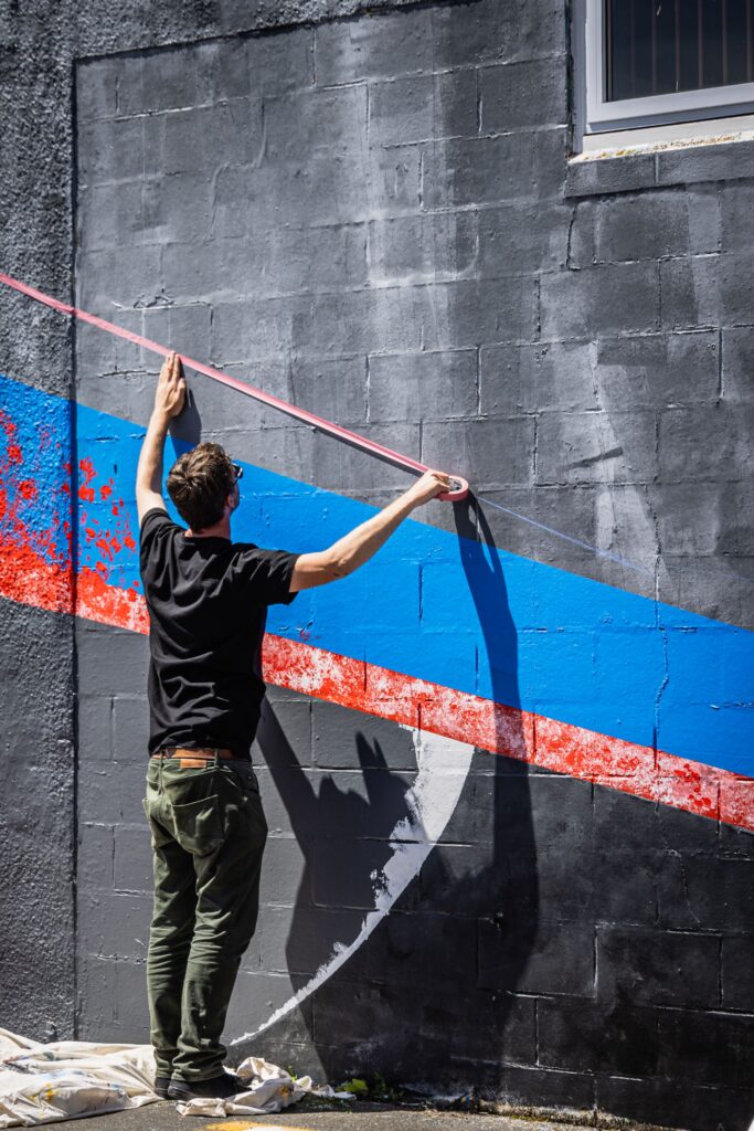 2025 Graffiato Murals (artists At Work) That Green Olive 1 Small