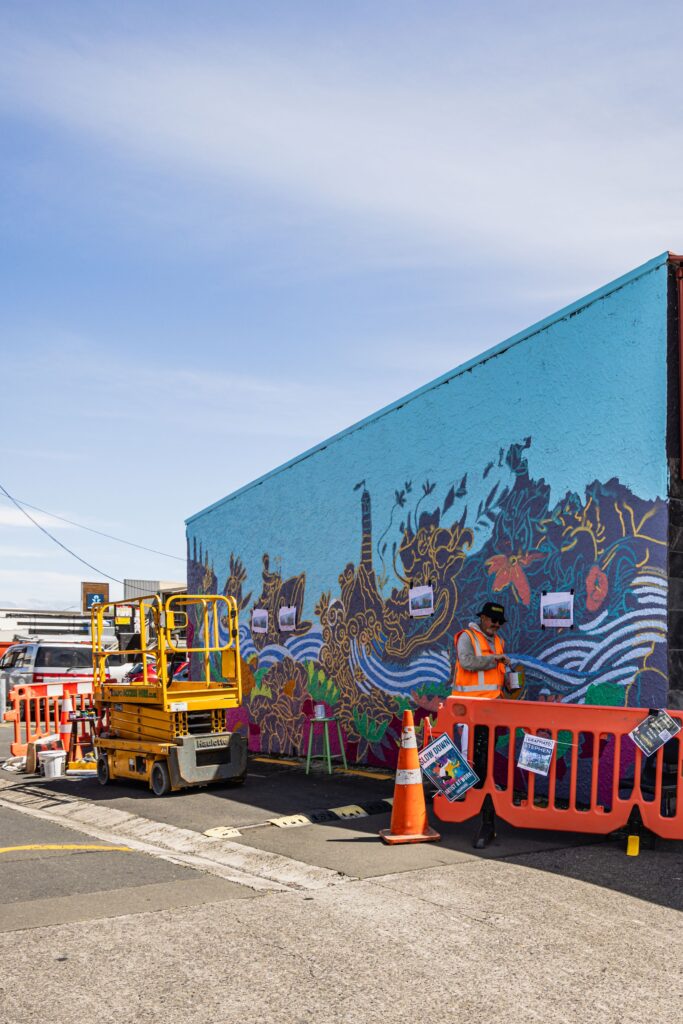 2025 Graffiato Murals (artists At Work) That Green Olive 34 Small