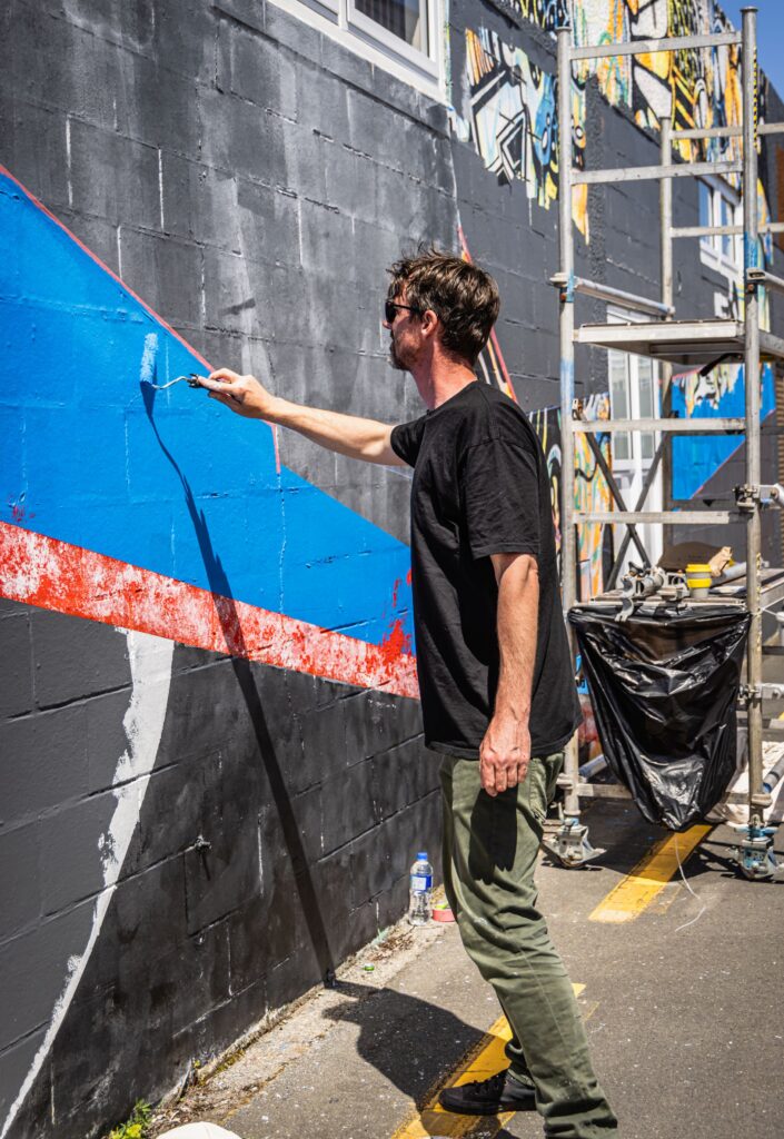 2025 Graffiato Murals (artists At Work) That Green Olive 5 Small