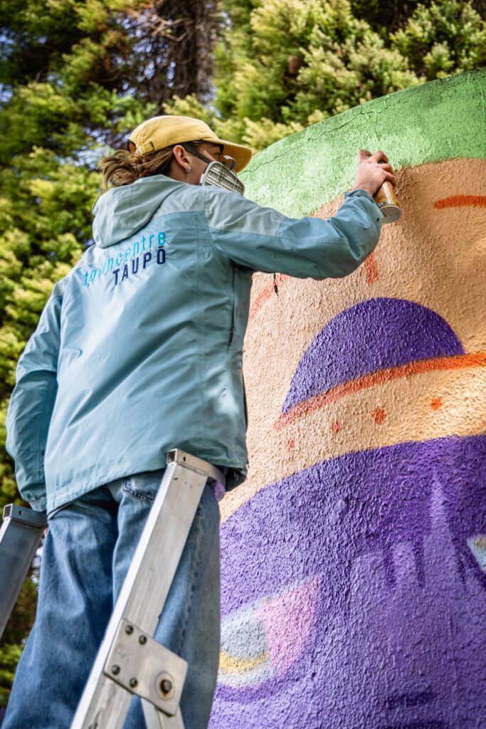 2025 Graffiato Murals (artists At Work) That Green Olive 82 Small