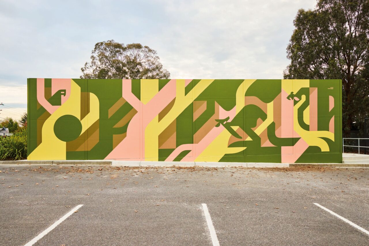 Stephanie Cartledge, Mural Banyule Council 300dpi Small